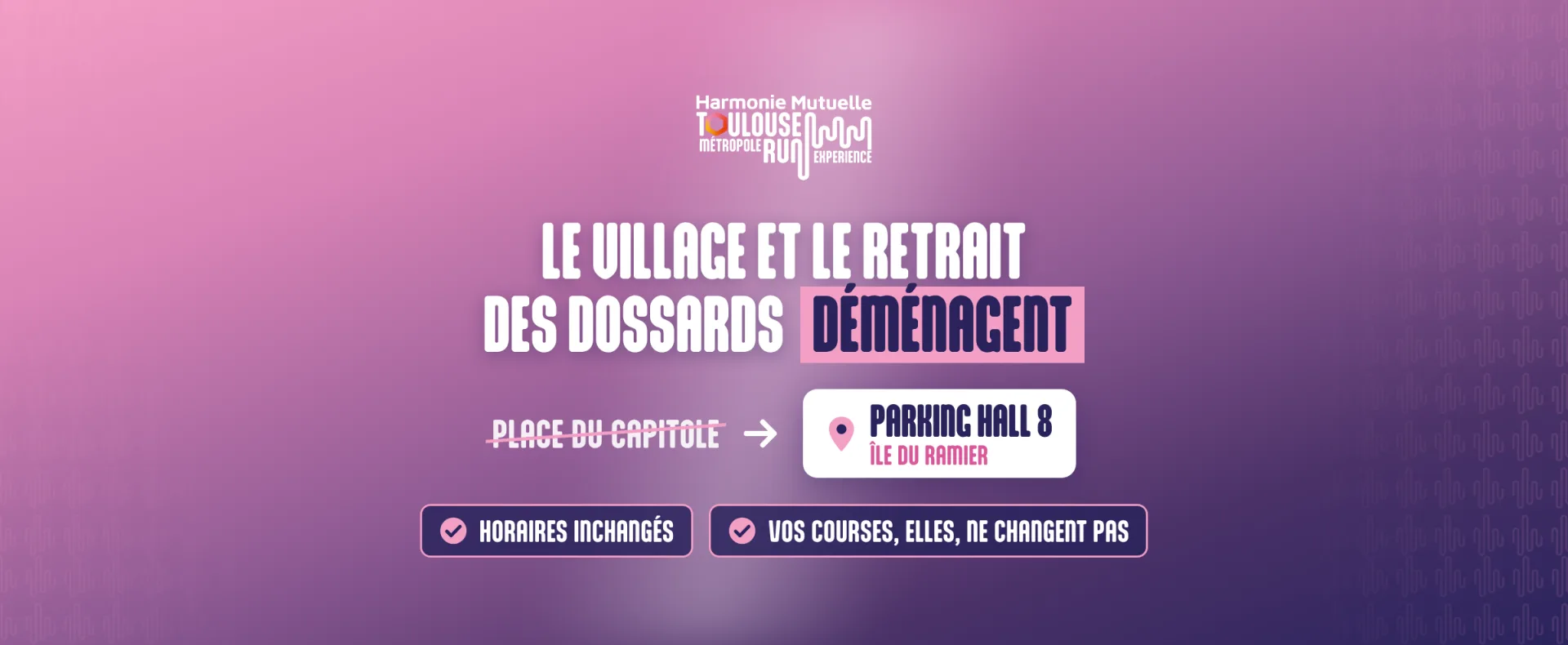 Harmonie Mutuelle Toulouse Metropole Run Experience Articles TMRE Article Village Ile Du Ramier