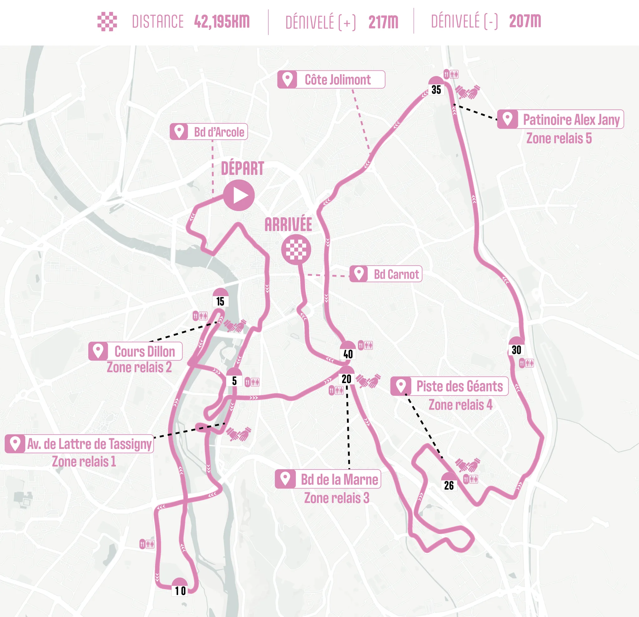 Harmonie Mutuelle Toulouse Metropole Run Experience Photos Parcours Marathon Relais Sans Header 1